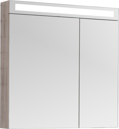 Зеркальный шкаф Dreja Max 80, LED-подсветка, дуб кантри 77.9010D