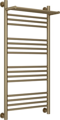 Полотенцесушитель водяной Сунержа Богема+ с полкой 1000x500, золотой шёлк 32-0223-1050