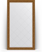 Зеркало Evoform Exclusive-G Floor 1140x2040 пристенное напольное, с гравировкой, в багетной раме 99мм, травлёная бронза BY 6369
