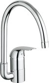Смеситель однорычажный для мойки, хром Grohe EUROECO 32752000