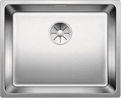 Кухонная мойка Blanco Andano 500-IF, отводная арматура, полированная сталь 522965