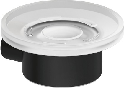 Мыльница Kludi Vela R настенная, чёрный матовый 5898539