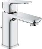 Смеситель для раковины Grohe Cubeo S-Size, рычажный донный клапан, хром 1016940000