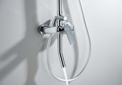 Душевая система Aquatek Лугано с изливом, хром AQ2740CR