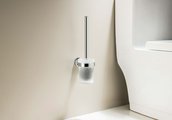 Ёршик для унитаза Aquatek Классик настенный, хром AQ4510CR