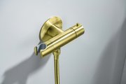 Гигиенический душ с термостатом Aquatek Оберон, встраиваемый, шлифованное золото AQ1027BG