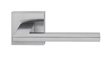 Ручка дверная Colombo Electra, 50x50, с накладкой классик, хром матовый MS11R cromat