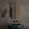 Зеркало Defesto Opti 40x80, LED подсветка, сенсорный выключатель, тёплый белый свет DF 2912S