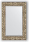 Зеркало Evoform Exclusive 550x850 с фацетом, в багетной раме 85мм, виньетка античное серебро BY 3409