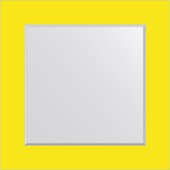 Зеркало для ванной FBS Colora на цветном основании 70x70см CZ 0607