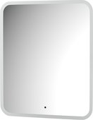 Зеркало с матированием и LED-подсветкой Defesto, 23W, 60x70см, ИК-выключатель, тёплый белый свет DF 3816R