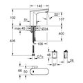 Смеситель для раковины Grohe Eurosmart Cosmopolitan E M, сенсорный, 6V, со смешиванием, хром 36327002