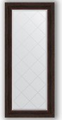 Зеркало Evoform Exclusive-G 690x1580 с гравировкой, в багетной раме 99мм, тёмный прованс BY 4162