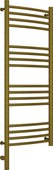 Полотенцесушитель электрический Сунержа Богема 3.0 выгнутая, 1000x400, МЭМ левый, состаренная бронза 05-5802-1040