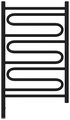 Полотенцесушитель электрический Сунержа Элегия 3.0, 800x500, МЭМ левый, чёрный матовый 31-5818-8050