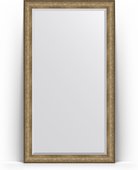 Зеркало Evoform Exclusive Floor 1150x2050 пристенное напольное, с фацетом, в багетной раме 109мм, виньетка античная бронза BY 6175