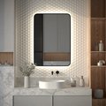 Зеркало с окантовкой Defesto Aura 70x100, LED подсветка, сенсорный выключатель, нейтральный белый свет DF 2969S