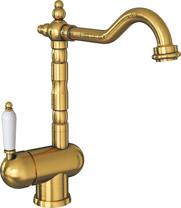 Смеситель для кухни Florentina Ода, однорычажный, золото 313.11H.1113.710