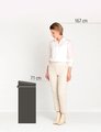 Мусорный бак Brabantia Touch Bin New, 30л, матовая сталь с защитой от отпечатков пальцев 115462