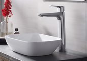 Смеситель для раковины Aquatek Бетта 230, без донного клапана, хром AQ1104CR