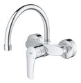Смеситель для кухонной мойки Grohe Eurosmart настенный, хром 32482003
