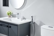 Смеситель для раковины Aquatek Лугано 106, с гигиеническим ручным душем, хром AQ1712CR