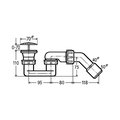 Сифон для поддона Viega Varioplex d52 312121