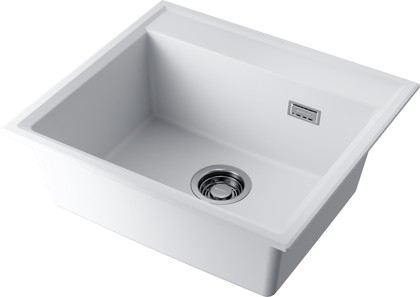 Кухонная мойка Omoikiri Daisen 57 WH, Artgranit, белый 4997309