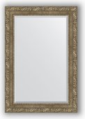 Зеркало Evoform Exclusive 650x950 с фацетом, в багетной раме 85мм, виньетка античная латунь BY 3437