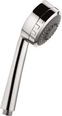Душевая лейка, 3 типа струи, хром / чёрный Kludi ZENTA 6080086-00