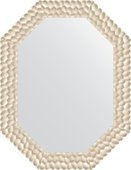 Зеркало Evoform Polygon 660x860 в багетной раме 89мм, перламутровые дюны BY 7303