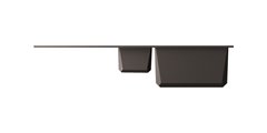 Кухонная мойка Omoikiri Sakaime 100-2-ES, две чаши, espresso 4997219