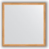 Зеркало Evoform Definite 700x700 в багетной раме 37мм, клён BY 0663