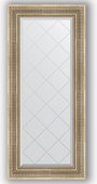 Зеркало Evoform Exclusive-G 570x1270 с гравировкой, в багетной раме 93мм, серебряный акведук BY 4067