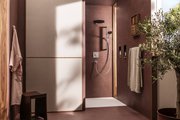 Шланговое подсоединение Hansgrohe FixFit Fine E, с клапаном обратного тока, хром 28883000