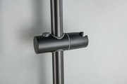 Смеситель для ванны Aquatek Лугано с душевым гарнитуром, оружейная сталь AQ1748BGM