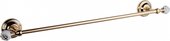 Держатель полотенца 60см, золото с кристаллом swarovski TW Crystal TWCR111oro-sw