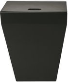 Корзина для белья Colombo Black&White, экокожа, чёрный B9201.EPN