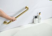 Поручень для ванной Aquatek 450, шлифованное золото AQ4995BG