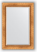 Зеркало Evoform Exclusive 660x960 с фацетом, в багетной раме 88мм, римское золото BY 3438