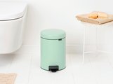 Мусорный бак с педалью Brabantia NewIcon 5л, мятно-голубой 233883