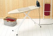 Гладильная доска Brabantia 124х38см, B, с подставкой для парового утюга, Экрю 347764