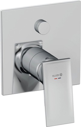 Смеситель для ванны и душа Kludi Decus встраиваемый, SLIM.BOX, хром 547590575