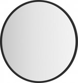 Зеркало круглое Evoform Impressive d400, в багетной раме, чёрный BY 7541