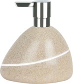 Дозатор для жидкого мыла Spirella Etna Stone настольный, полирезин, песочный 1014348
