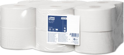 Туалетная бумага Tork Universal в больших рулонах 525м, 6шт 120195