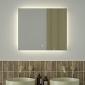 Зеркало с фацетом Defesto Glow 70x60, LED подсветка, сенсорный выключатель, нейтральный белый свет DF 2506SH