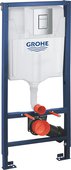 Инсталляция для подвесного унитаза стандартная, комплект 3 в 1 Grohe RAPID SL 38772001