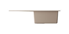 Кухонная мойка Omoikiri Sumi 79-PL с крылом, tetogranit, бежевый 4993664