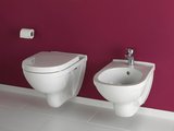 Унитаз подвесной Villeroy & Boch O.novo, безободковый, сидение Soft Close 5660HR01